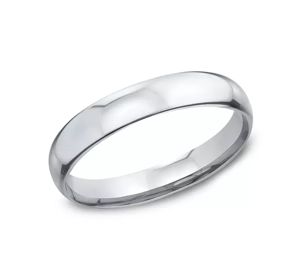 Low Dome Comfort-Fit Polished Band (3mm)