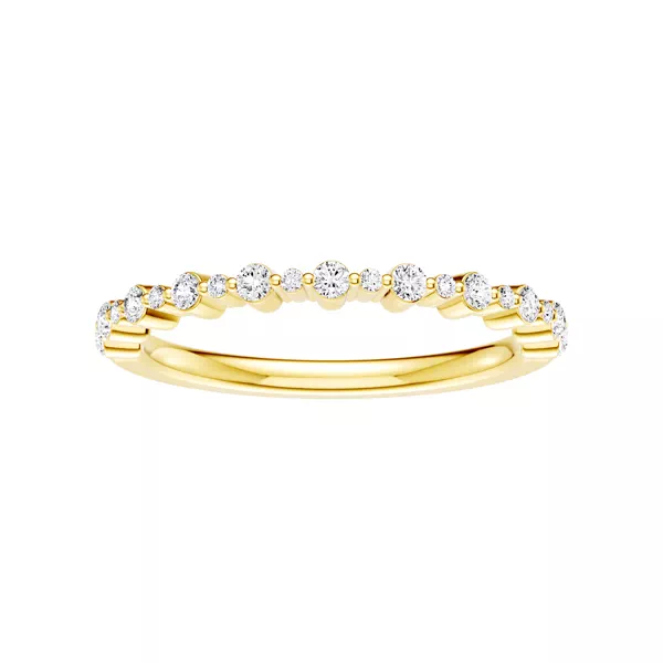 Classic Alternating-Sized Lab Diamond Band (0.25 ct. tw.)