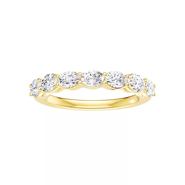 East-West Oval 7-Stone Lab Diamond Band (1.00 ct. tw.)