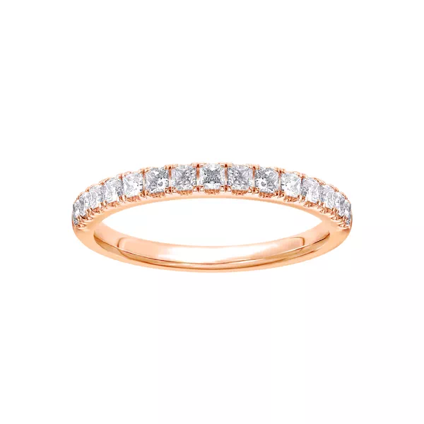 Princess-Cut Pavé Diamond Band (.75 ct. tw.)