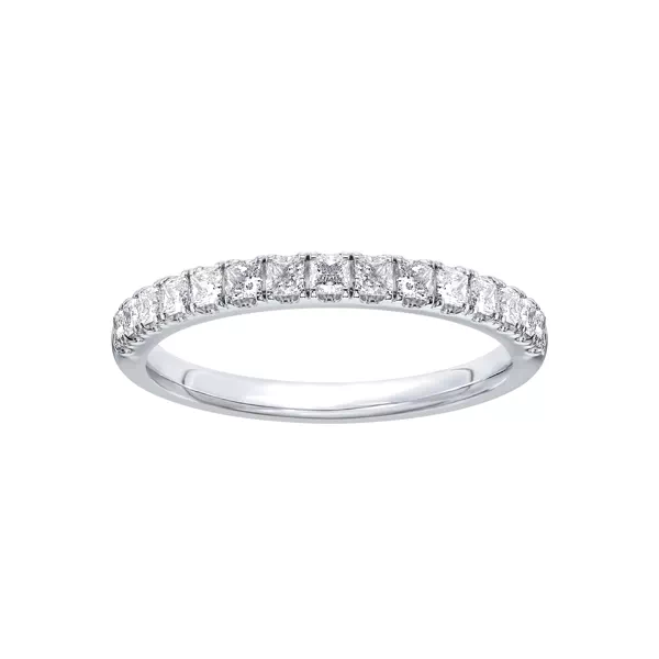 Princess-Cut Pavé Diamond Band (.75 ct. tw.)