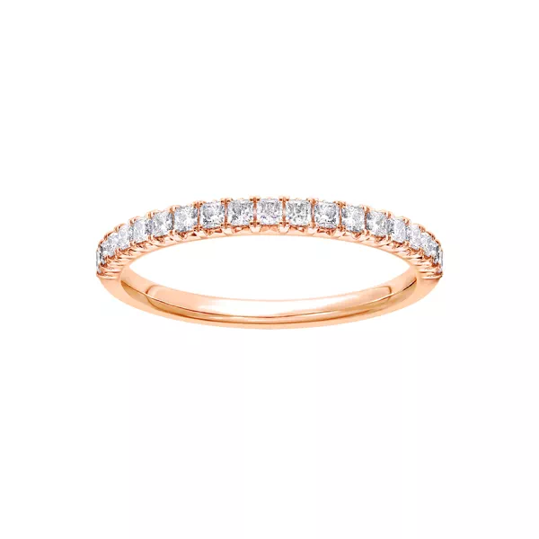 Princess-Cut French Pavé Lab Diamond Band (.50 ct. tw.)