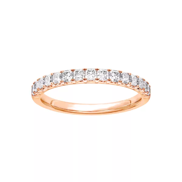 Princess-Cut French Pavé Diamond Band (.75 ct. tw.)