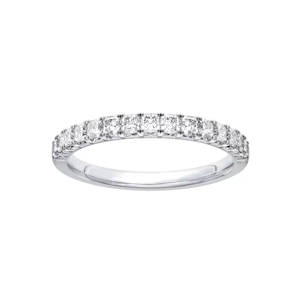 Princess-Cut French Pavé Diamond Band (.75 ct. tw.)