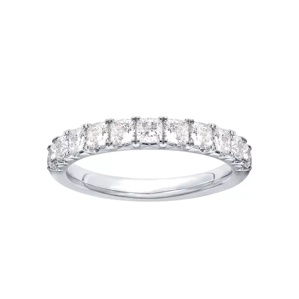 Princess-Cut French Pavé Lab Diamond Band (1.50 ct. tw.)