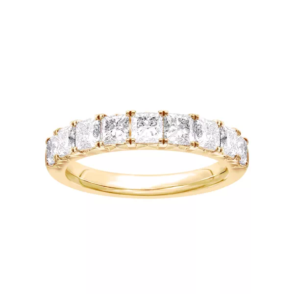Princess-Cut French Pavé Lab Diamond Band (2.00 ct. tw.)