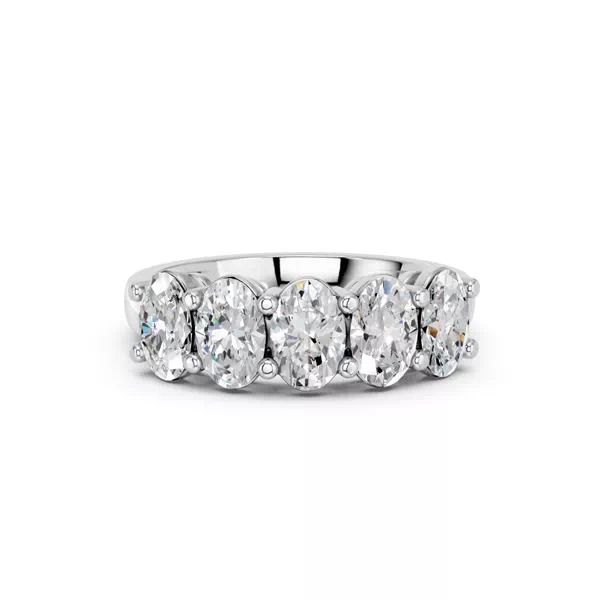 Five-Stone Oval Lab Diamond Band (2 ct. tw.)