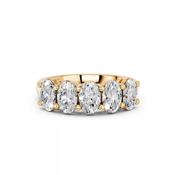 Five-Stone Oval Lab Diamond Band (2 ct. tw.)