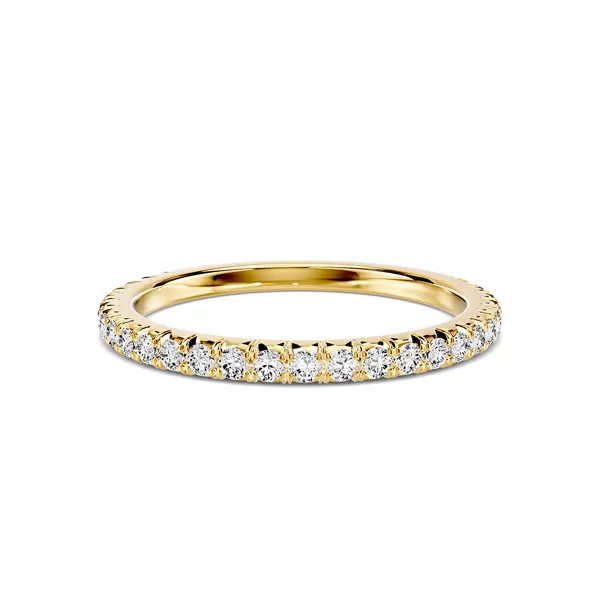 Lumina French Pavé Lab Band (1/3 ct. tw.)