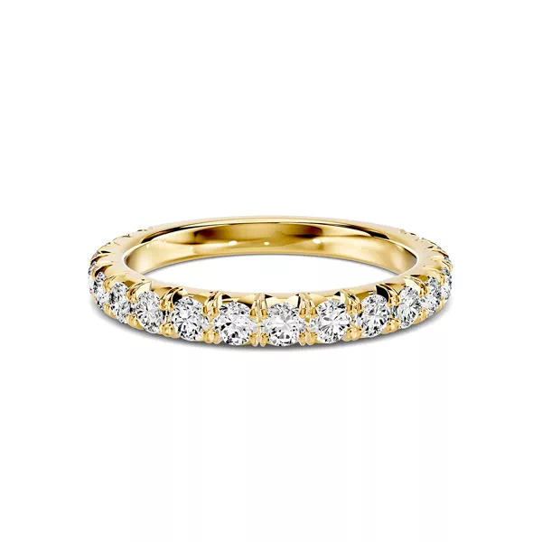 Lumina French Pavé Lab Band (3/4 ct. tw.)