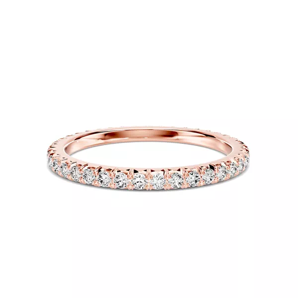 Lumina French Pavé Eternity Lab Band (1/2 ct. tw.)