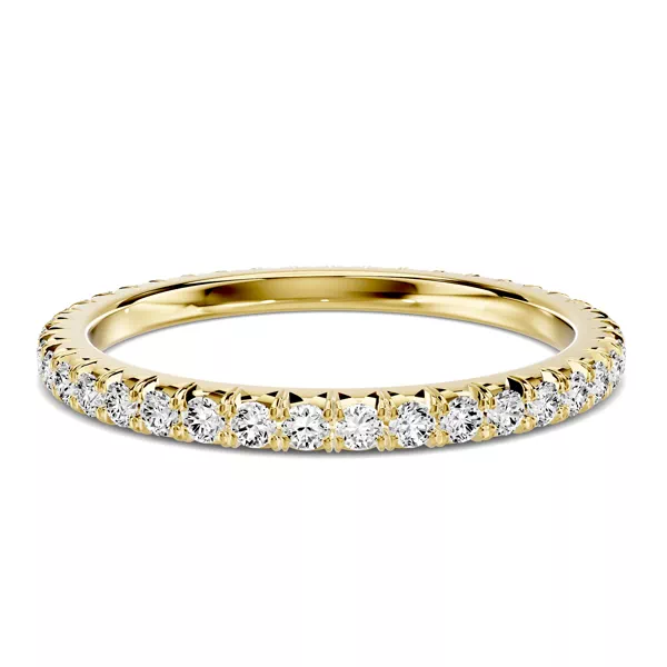 Lumina French Pavé Eternity Lab Band (1/2 ct. tw.)
