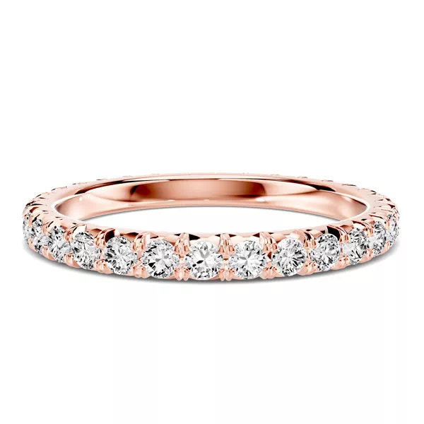 Lumina French Pavé Eternity Lab Band (3/4 ct. tw.)