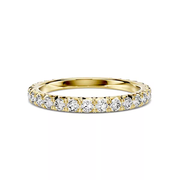 Lumina French Pavé Eternity Band (3/4 ct. tw.)
