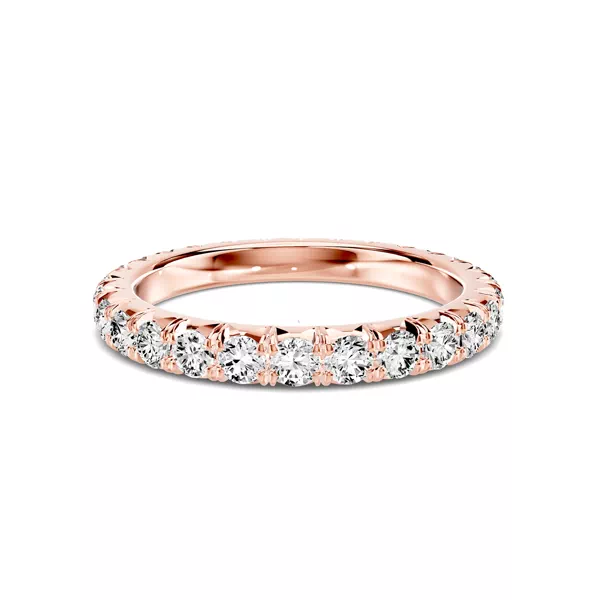 Lumina French Pavé Eternity Lab Band (1.20 ct. tw.)