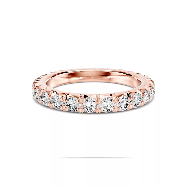 Lumina French Pavé Eternity Band (1.40 ct. tw.)