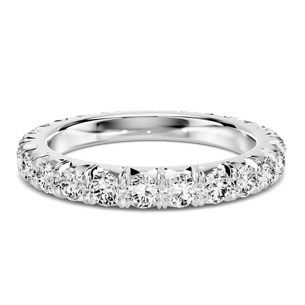 Lumina French Pavé Eternity Band (1.40 ct. tw.)