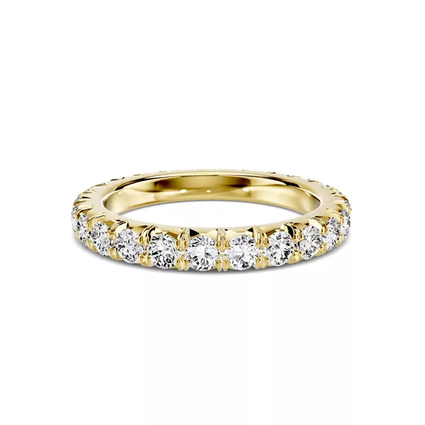 Lumina French Pavé Eternity Band (1.40 ct. tw.)