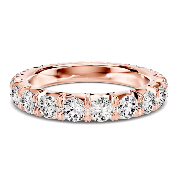 Lumina French Pavé Eternity Lab Band (2 ct. tw.)