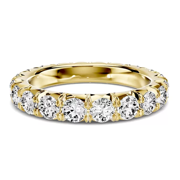 Lumina French Pavé Eternity Lab Band (2 ct. tw.)