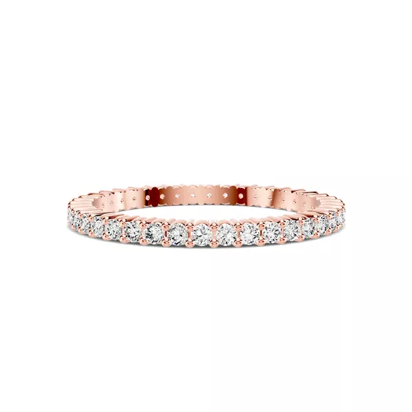 Aura Shared Prong Lab Eternity Band (0.50 ct. tw.)