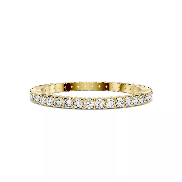 Aura Shared Prong Lab Eternity Band (0.50 ct. tw.)