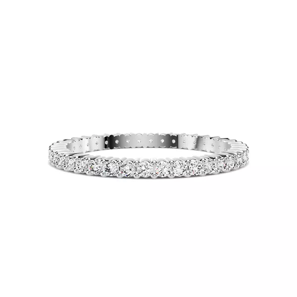 Aura Shared Prong Lab Eternity Band (0.50 ct. tw.)