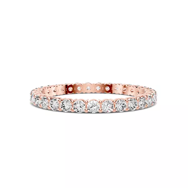 Aura Shared Prong Lab Eternity Band (0.75 ct. tw.)