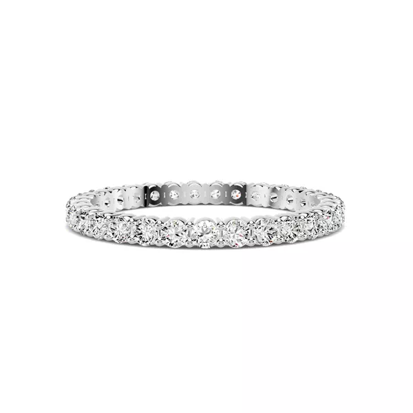 Aura Shared Prong Lab Eternity Band (0.75 ct. tw.)