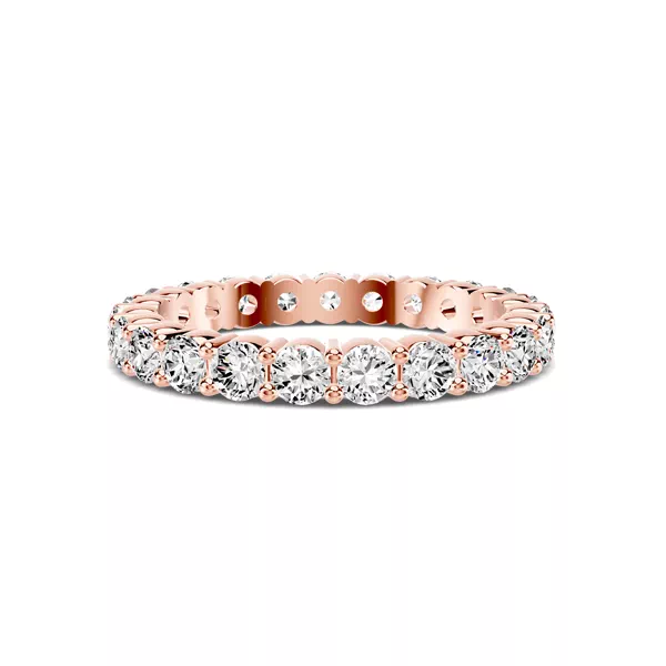 Aura Shared Prong Lab Eternity Band (1.75 ct. tw.)