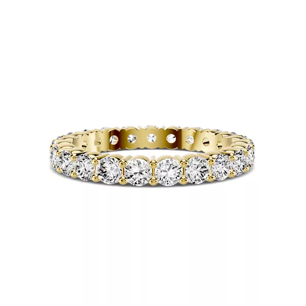 Aura Shared Prong Lab Eternity Band (1.75 ct. tw.)