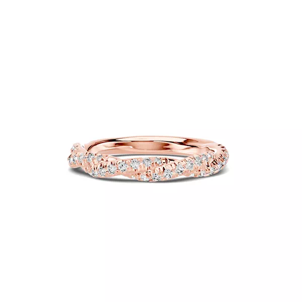Riona Double Pavé Twist Band