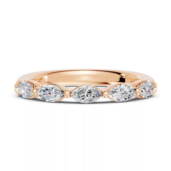 Marquise Five-Stone Lab Diamond Band (0.50 ct. tw.)