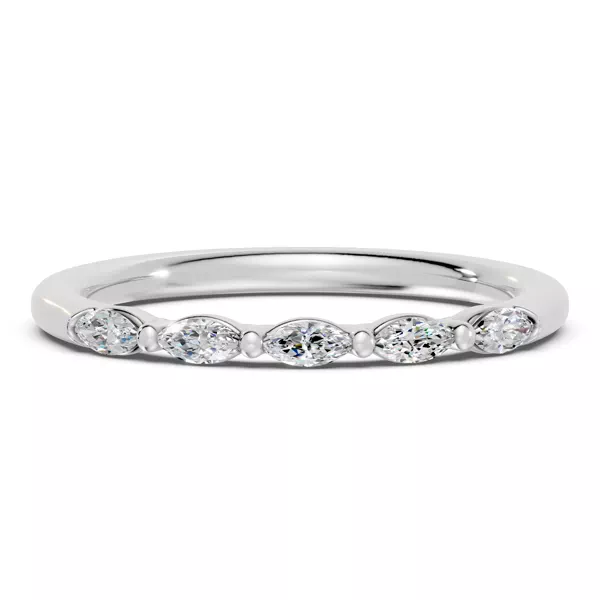 Marquise Five-Stone Lab Diamond Band (0.25 ct. tw.)