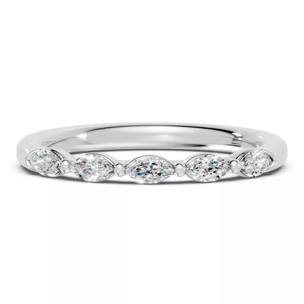 Marquise Five-Stone Lab Diamond Band (0.30 ct. tw.)