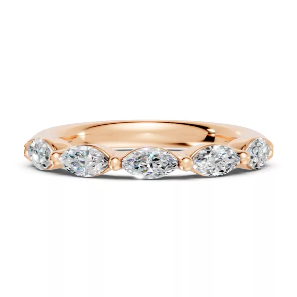 Marquise Five-Stone Lab Diamond Band (1.00 ct. tw.)