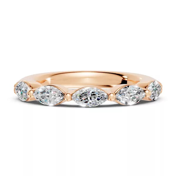 Marquise Five-Stone Lab Diamond Band (1.25 ct. tw.)