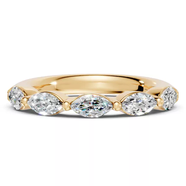 Marquise Five-Stone Lab Diamond Band (1.25 ct tw)