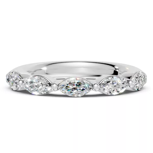 Marquise Five-Stone Lab Diamond Band (1.25 ct. tw.)