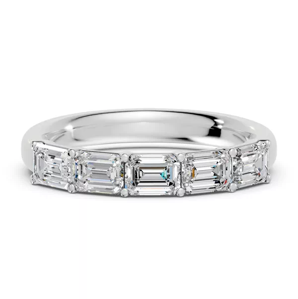 Emerald Five-Stone Lab Diamond Band (1.50 ct. tw.)