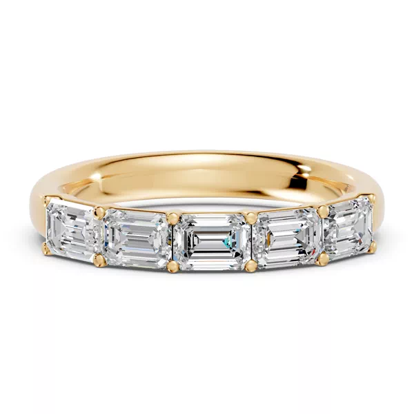 Emerald Five-Stone Lab Diamond Band (1.50 ct. tw.)