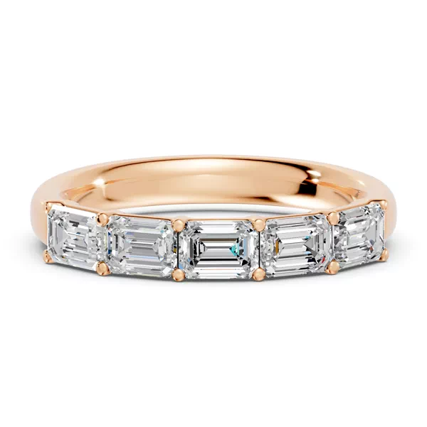 Emerald Five-Stone Lab Diamond Band (1.50 ct. tw.)