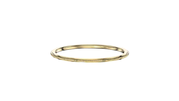 Milgrain Stackable Band (1mm)