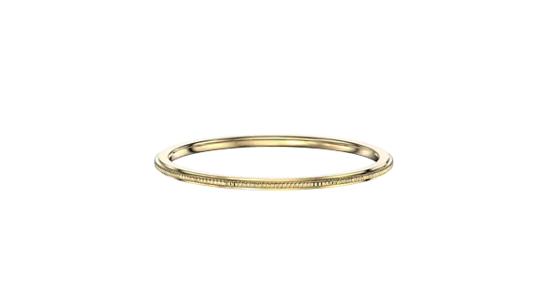 Milgrain Stackable Band (1mm)