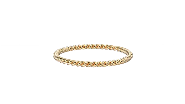 Hand Twist Stackable Band (1.5mm)