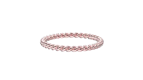 Hand Twist Stackable Band (2mm)