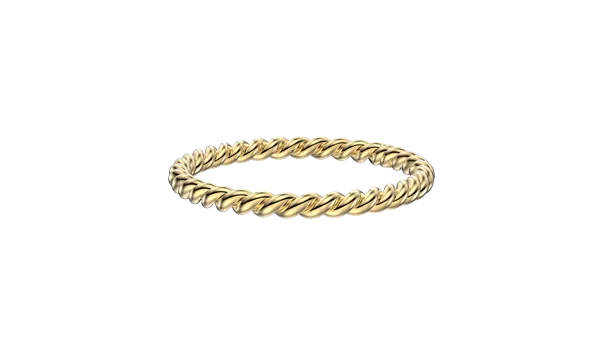 Hand Twist Stackable Band (2mm)
