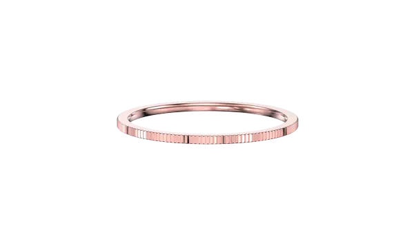 Fluted Stackable Band (1mm)