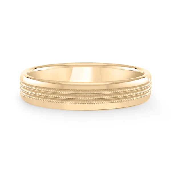 Triple Milgrain Band (4mm)