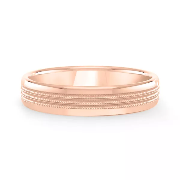 Triple Milgrain Band (4mm)